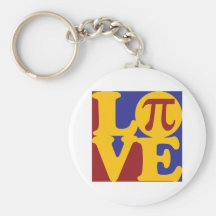 Amor de la matemáticas llaveros