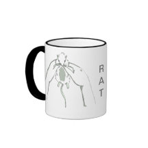 Amor de la rata taza