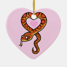 Amor de la serpiente (añada su propio mensaje) ornamentos para reyes magos
