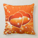 amor de la tarjeta del día de San Valentín de los  Almohadas