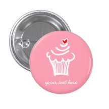 Amor de la torta de la taza pin