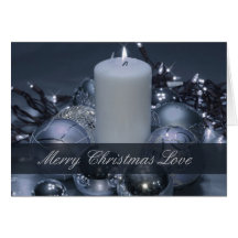 Amor de las Felices Navidad Felicitación