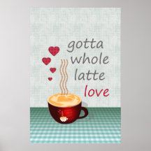 Amor de Latte Impresiones