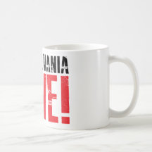 Amor de Pennsylvania Taza De Café