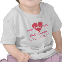 AMOR DE SNSD CAMISETAS
