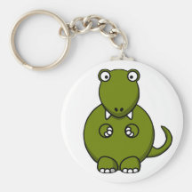 Amor de T-Rex Llavero Personalizado