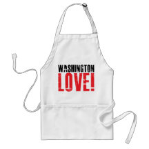 Amor de Washington Delantal