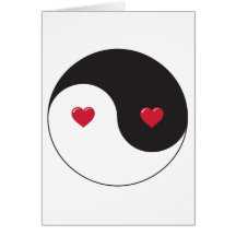 Amor de Yin-Yang Felicitaciones