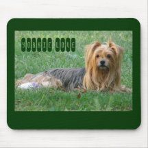 Amor de Yorkie. Alfombrilla De Raton