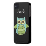 Amor del búho iPhone 4 Case-Mate protectores