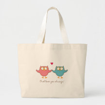 amor del búho usted bolsa de mano