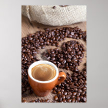 Amor del café poster