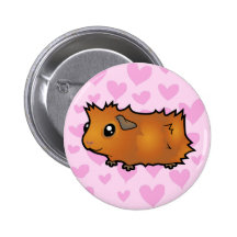 Amor del conejillo de Indias (desaliñado) Pins