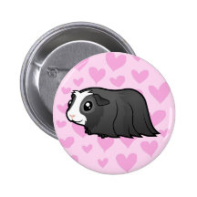 Amor del conejillo de Indias (pelo largo) Pins