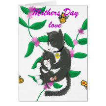 Amor del día de madres tarjeta
