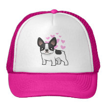 Amor del dogo francés gorro de camionero