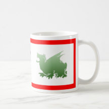 Amor del dragón tazas