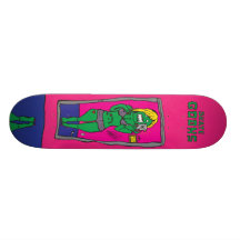 Amor del espejo patines personalizados