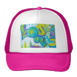Amor del estilo de la pintada, gorras del camioner