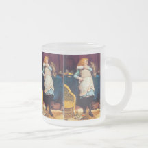 Amor del gato del gatito tazas