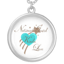 Amor del Guardia Nacional un poco Colgante Personalizado