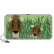 Amor del león altavoz de viajar
