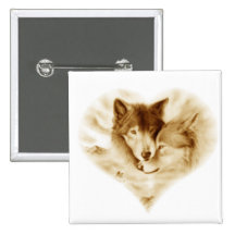 Amor del lobo pin