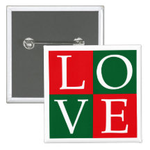 AMOR del navidad del arte pop Pins