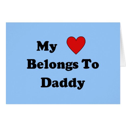 Amor del papá felicitación
