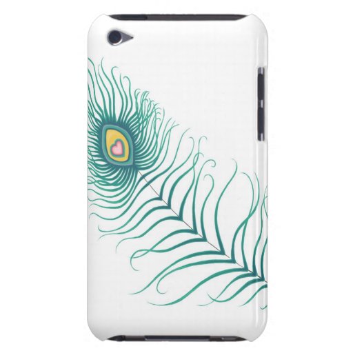 Amor del pavo real iPod touch Case-Mate funda