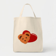 amor del peluche bolsa
