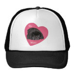 Amor del perro de perrito de Terranova Gorras