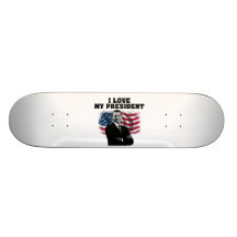 amor del skaboard I mi presidente Tablas De Patinar
