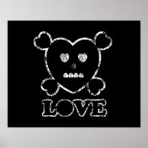 Amor del vacío del frío y del cártel poster