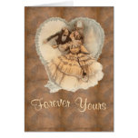 Amor del Victorian Tarjetón