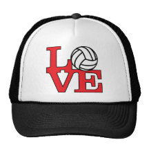 Amor del voleibol gorra