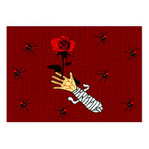 Amor del zombi plantillas de tarjetas de visita