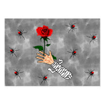 Amor del zombi tarjetas de visita