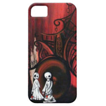 amor después del arte del zombi de la muerte iPhone 5 Case-Mate fundas