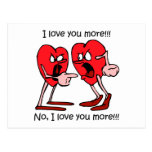 Amor divertido postales