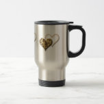 Amor dulce de la galleta tazas de café