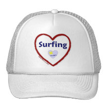 Amor: El practicar surf - gorra