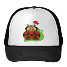 Amor en la primera vista gorros bordados