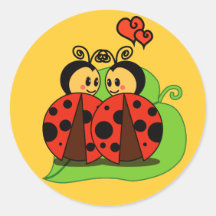 Amor en la primera vista pegatinas  