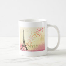 Amor en París Taza De Café
