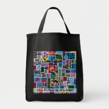 "Amor en tote del ultramarinos del caos" de Lara K Bolsa De Mano