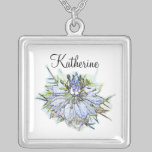 Amor en un collar personalizado niebla collares