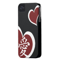 Amor enrrollado Case-Mate iPhone 4 carcasas