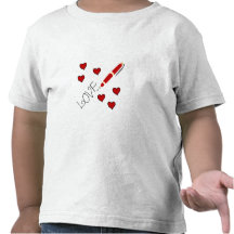 Amor (escritura) camiseta