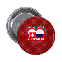 Amor Eslovaquia del vintage I Pins